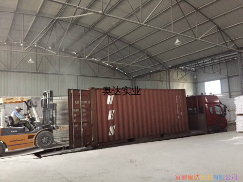 高光硫酸鋇產(chǎn)品倉(cāng)庫(kù)